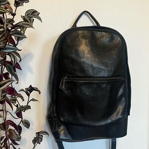 Practically brand new Frye leather backpack